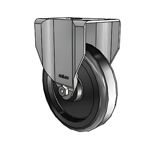 Colson Casters 5" Polyolefin Ball Bearing Rigid Caster with 2.6875" x 3.625" Plate - SKU: 2.05208.55 | Durable, Smooth, Heavy-Duty Caster for Industrial & Commercial Use colson-header