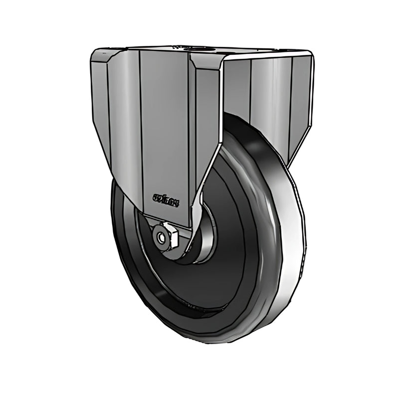 Colson Casters 5" Polyolefin Ball Bearing Rigid Caster with 2.6875" x 3.625" Plate - SKU: 2.05208.55 | Durable, Smooth, Heavy-Duty Caster for Industrial & Commercial Use colson-header