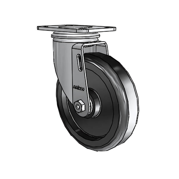 Colson Casters 5" x 1.25" Polyolefin Delrin Bearing Caster with 2.5" x 3.625" Plate – SKU: 2.05256.53 – Durable & Reliable for Industrial & General Use colson-header