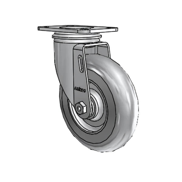 5" x 1.3125" Performa Ball Bearing Caster with 2.5" x 3.625" Plate - Durable and Smooth-Gliding Solution for Furniture and Equipment - 2.05256.565 colson-header