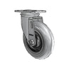 5" x 1.3125" Conductive Performa Caster with 2.5" x 3.625" Plate - Heavy-Duty Static Dissipative Wheel for Industrial and Commercial Use - 2.05256.565 COND colson-header