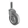 5" x 1.25" Performa Delrin Bearing Caster with Expanding Adapter for 3/4" to 13/16" Round Tubing – High Durability, Smooth Movement, Model 2.05267.441 MTG40 colson-header