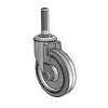 5" x 1.25" Performa Ball Bearing Caster with 3/4" to 13/16" Round Tubing Expanding Adapter (MTG40) - Heavy-Duty, Smooth Movement, Non-Swiveling Industrial Caster for Commercial & Industrial Applications colson-header