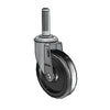 5" x 1.25" Polyolefin Ball Bearing Caster with Expanding Adapter for 3/4" to 13/16" Round Tubing - Heavy-Duty Industrial Caster - Model 2.05267.55 MTG40 colson-header