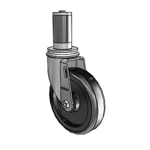Colson 2.05267.55-MTG55 5" x 1-1" Polyolefin Caster — 300 lb