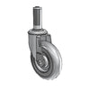 5" x 1.3125" Performa Delrin Bearing Caster with 1" to 1-1/16" Inside Dia. Round Tubing Expanding Adapter (MTG42) - Heavy-Duty, Durable Caster for Industrial & Commercial Applications - 2.05267.561 MTG42 colson-header