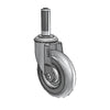 5" x 1.3125" Performa Delrin Bearing Caster with 7/8" to 15/16" Inside Dia. Square Tubing Expanding Adapter - Heavy-Duty Industrial Caster for Machinery and Equipment - Model 2.05267.561 MTG51 colson-header