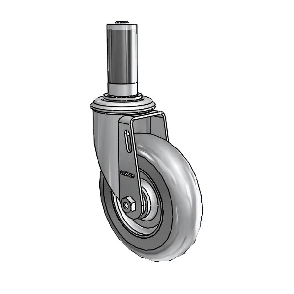 5" x 1.3125" Performa Ball Bearing Caster with Expanding Adapter (MTG43) – 1-1/8" to 1-3/16" Inside Dia. Round Tubing, Model 2.05267.565 MTG43 – Durable, Heavy-Duty Industrial Caster for Machinery and Equipment colson-header