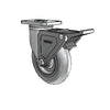 Colson Casters Stainless 5" x 1.3125" Performa Delrin Bearing Caster with Top Lock - 2.5" x 3.625" Plate - SKU: 2.05456.564 BRK2 | Durable and Reliable Mobility Solution for Industrial and Commercial Use colson-header