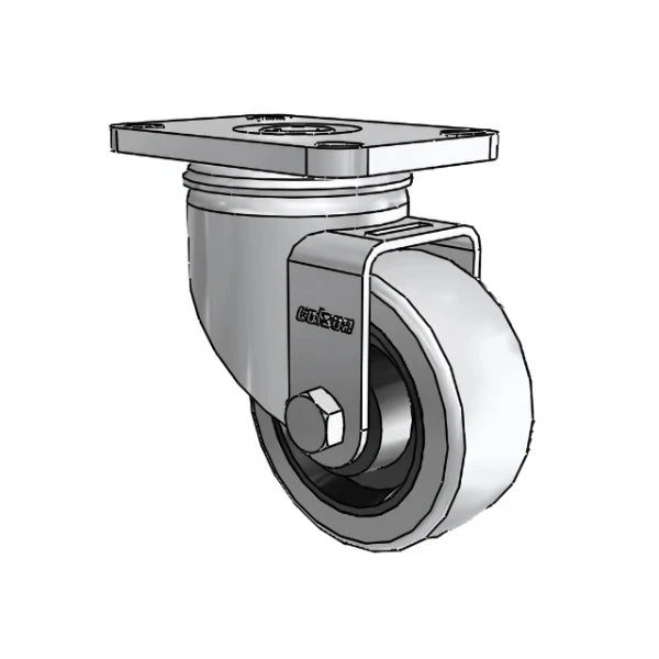 Stainless Steel 3" Heavy-Duty Swivel Caster with 2.5" Plate colson-header1