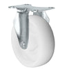 Durastar 4" x 1-1/4" Nylon Rigid Caster - 350 lb Capacity, Choose Top Plate Option Durastar