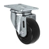 Durastar 3" x 1-1/4" Soft Rubber Swivel Caster - 175 lb Capacity, Choose Top Plate Option Durastar