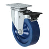 Durastar 4" x 1-1/4" Solid Polyurethane Swivel Caster - 350 lb Capacity, Choose Top Plate Option Durastar