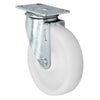 Durastar 5" x 1-1/4" Nylon Swivel Caster - 350 lb Capacity, Choose Top Plate Option Durastar