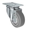 3" x 1.25" TPR Rubber Swivel Caster – 225 lb | CasterHQ