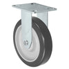 Durastar Light Medium Duty 24 Series - 4" x 1-1/4" Duratough Polyurethane on Polyolefin Rigid Caster - 325 lb Capacity, Choose Top Plate Option Durastar