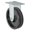 Durastar Light Medium Duty 24 Series - 5" x 1-1/4" Phenolic Rigid Caster - 350 lb Capacity, Choose Top Plate Option Durastar