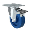 Durastar Light Medium Duty 24 Series - 4" x 1-1/4" Solid Polyurethane Swivel Caster - 350 lb Capacity, Choose Top Plate Option Durastar
