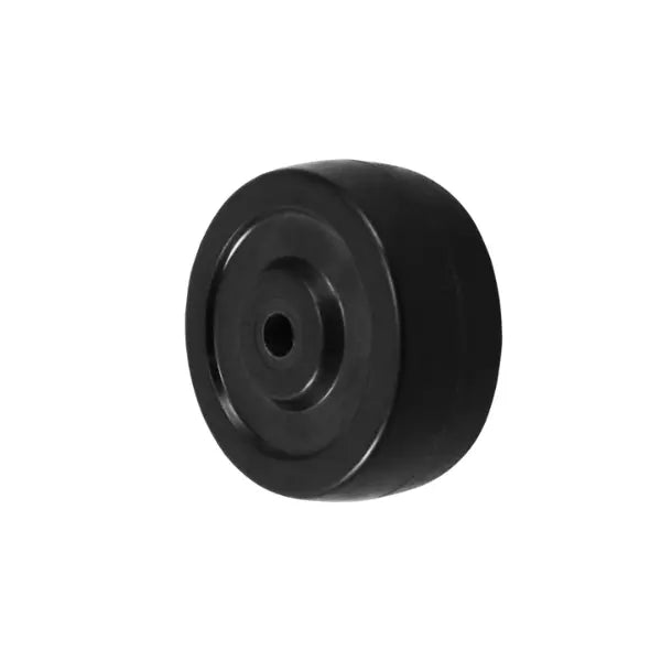 Durastar 2-1/2" x 7/8" Soft Rubber Wheel, 90 lbs Capacity and 1/4" Plain Bore -  | CasterHQ