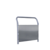 B&P 2800-165-30 Handle, with 18″ Panel, 30″ Wide | CasterHQ