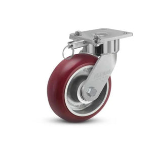 Albion 28AX06228SL 6" x 2" MAX Efficiency Swivel Ergonomic Caster – 1250 lb