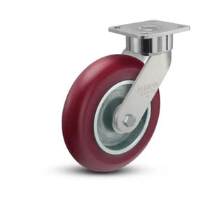 Albion 28AX08228S 8" x 2" MAX Efficiency Swivel Ergonomic Caster – 1500 lb