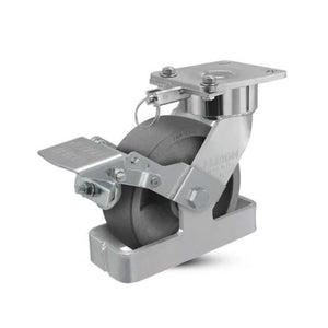 Albion 28DT06228SLFBKTO 6" x 2" Nylon Swivel Ergonomic Caster – 1200 lb