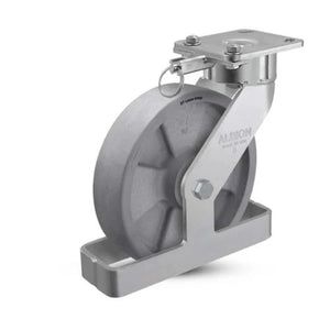 Albion 28DT08228S01LTO 8" x 2" Nylon Swivel Caster – 1400 lb