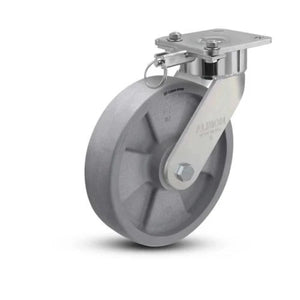 Albion 28DT08228SL 8" x 2" Nylon Swivel Ergonomic Caster – 1400 lb