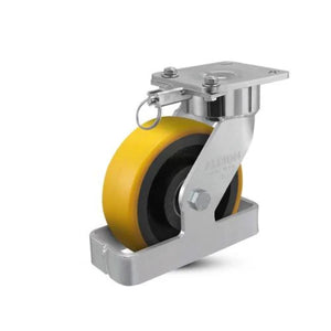 Albion 28PF06228SLTO 6" x 2" HD Poly Swivel Caster – 1500 lb
