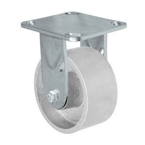 4" x 2" Semi-Steel Rigid Caster – 700 lb