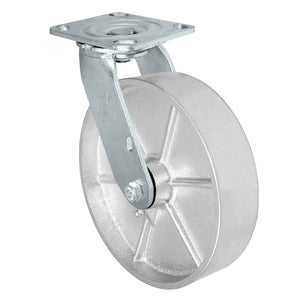 8" x 2" Semi-Steel Swivel Caster – 1250 lb