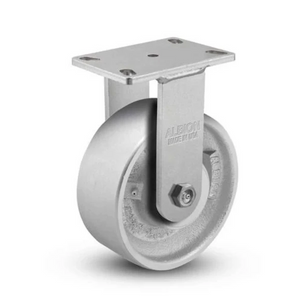 Albion 10"x3" Cast Iron Rigid Kingpinless Caster – 2800 lb