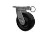 Albion Casters Kingpinless 8" x 3" Phenolic Caster with Swivel Lock & 6.25" x 4.5" Plate - High-Durability USA Industrial Caster | Model 310TM08501SL Albion-Casters