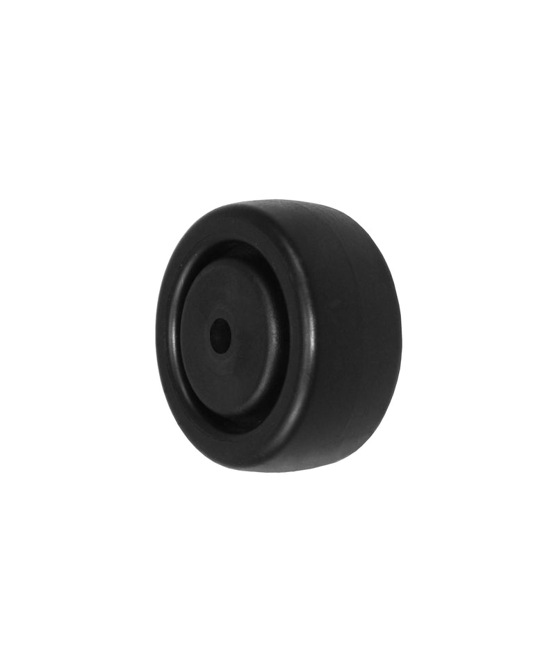 Durastar 3" x 1-1/4" Heavy Duty Polyolefin Wheel, 300 lbs Capacity and 3/8" Plain Bore Durastar