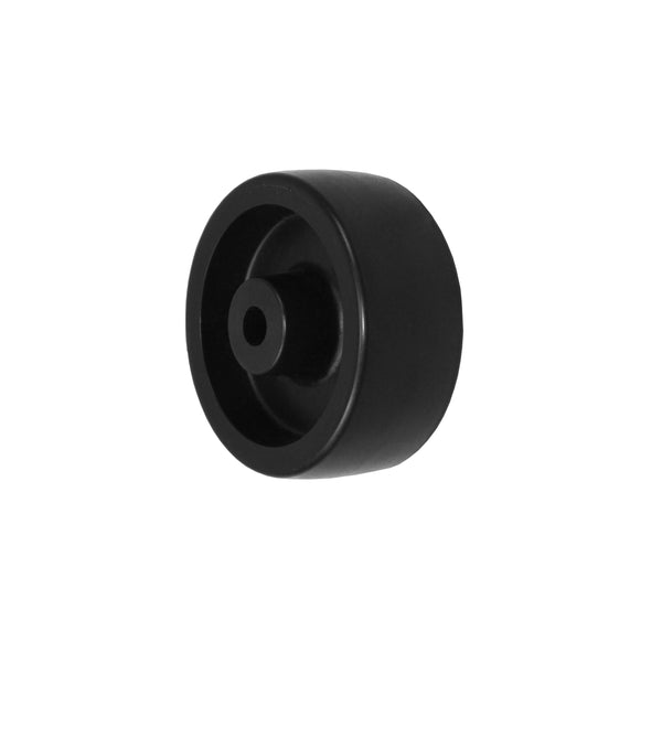 Durastar 3" x 1-1/4" Polyolefin Wheel, 250 lbs Capacity and 3/8" Plain Bore Durastar