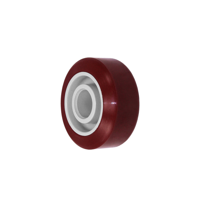 Durastar 3" x 1-1/4" DURATOUGH Hi-Tech Polyurethane on Polyolefin Wheel, 275 lbs Capacity and 7/8" Plain Bore Durastar