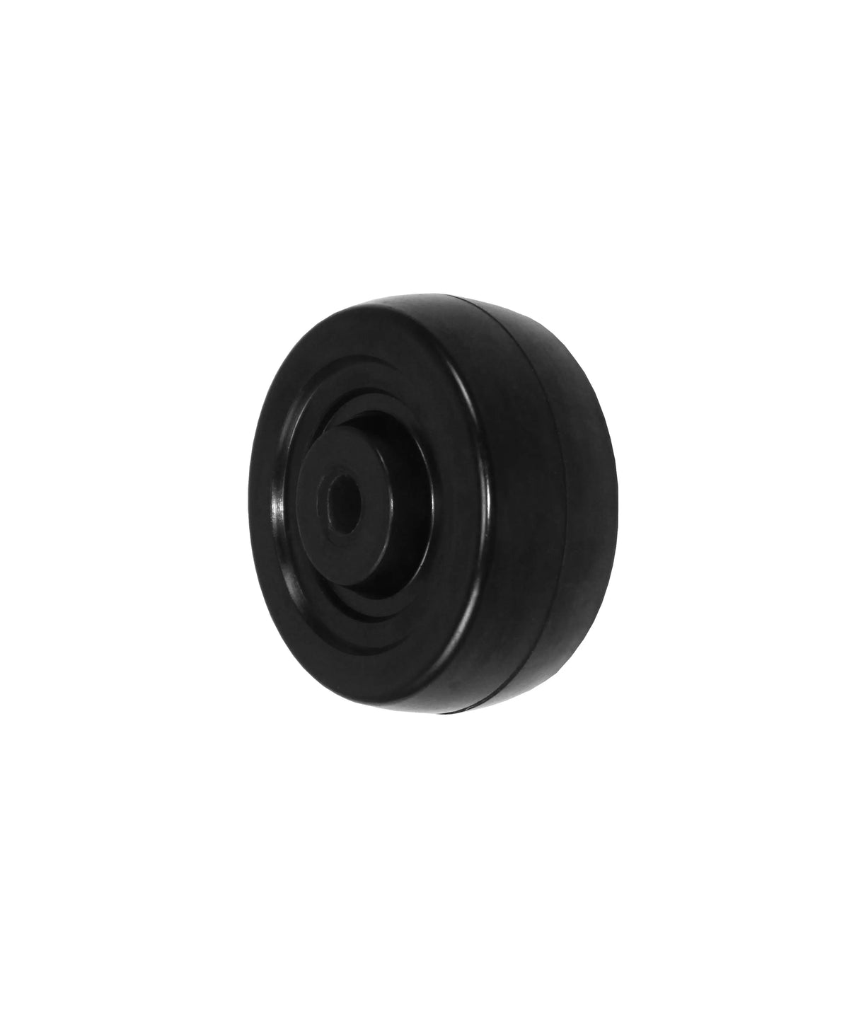 Durastar 3" x 1-1/4" Soft Rubber Wheel, 175 lbs Capacity and 3/8" Plain Bore -  | CasterHQ