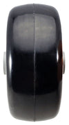3" x 1-1/4" Black Polyurethane Wheel for Casters or Equipment 250 lbs Capacity CasterHQ