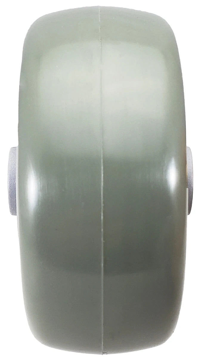 3" x 1-1/4" Gray Polyurethane Wheel for Casters or Equipment 250 lbs Capacity CasterHQ