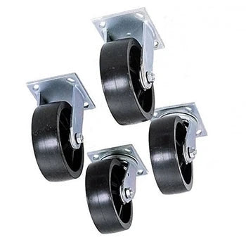 JOBOX JOBSITE 6" Casters - Set of 4 - 1-321990 w/ Hardware CasterHQ