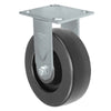 Durastar Medium Heavy Duty 34 Series - 5" x 2" Heavy Duty Polyolefin Rigid Caster - 900 lb Capacity, & 4" x 4-1/2" Top Plate Durastar