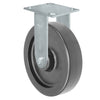 Durastar Medium Heavy Duty 34 Series - 8" x 2" Heavy Duty Polyolefin Rigid Caster - 1200 lb Capacity, & 4" x 4-1/2" Top Plate Durastar