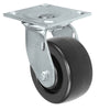 Durastar Medium Heavy Duty 34 Series - 4" x 2" Heavy Duty Polyolefin Swivel Caster - 700 lb Capacity, & 4" x 4-1/2" Top Plate Durastar