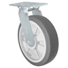 Durastar Medium Heavy Duty 35 Series - 10" x 2-1/2" Thermoplastic Rubber Swivel Caster - 1000 lb Capacity, Choose Bearing Option Durastar