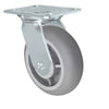 Durastar Medium Heavy Duty 35 Series - 5" x 2" Duratek Donut High Tech Rubber Swivel Caster - 500 lb Capacity, Choose Bearing Option Durastar