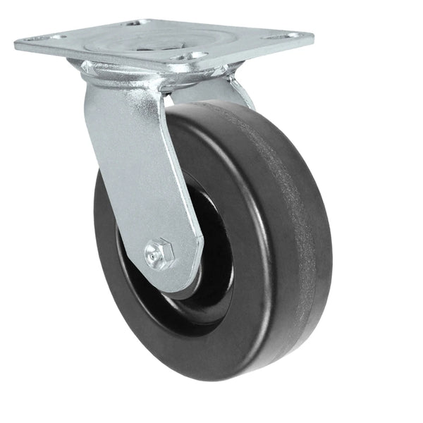 Durastar Medium Heavy Duty 35 Series - 5" x 2" Phenolic Swivel Caster - 1000 lb Capacity, Choose Bearing Option Durastar