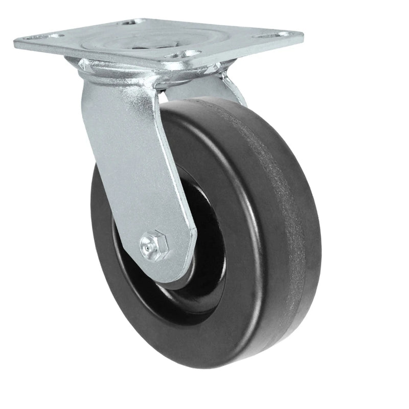 Durastar Medium Heavy Duty 35 Series - 5" x 2" Phenolic Swivel Caster - 1000 lb Capacity, Choose Bearing Option Durastar