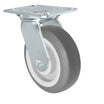 6" x 2" Thermoplastic Rubber Swivel Caster – 500 lb | CasterHQ