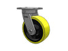 Value Kingpinless 8"x3" Heavy-Duty Poly-on-Iron Swivel Caster with 6.25"x4.5" Top Plate - 3000 lb Load Capacity, 10.13" Mount Height, Albion Casters SKU 370PF08528S Albion-Casters